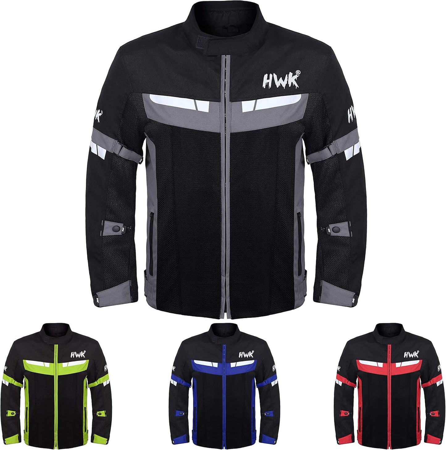 Mesh Motorcycle Jacket Riding Air Motorbike Jacket Biker CE Armored Breathable