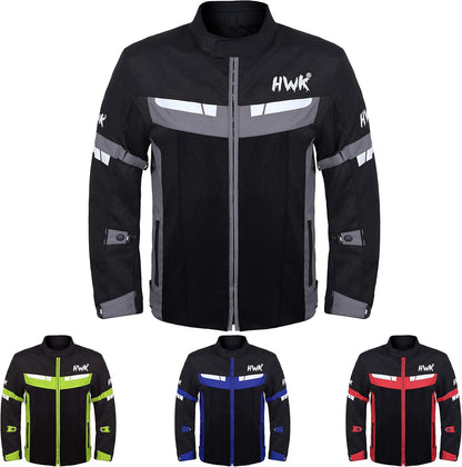 Mesh Motorcycle Jacket Riding Air Motorbike Jacket Biker CE Armored Breathable